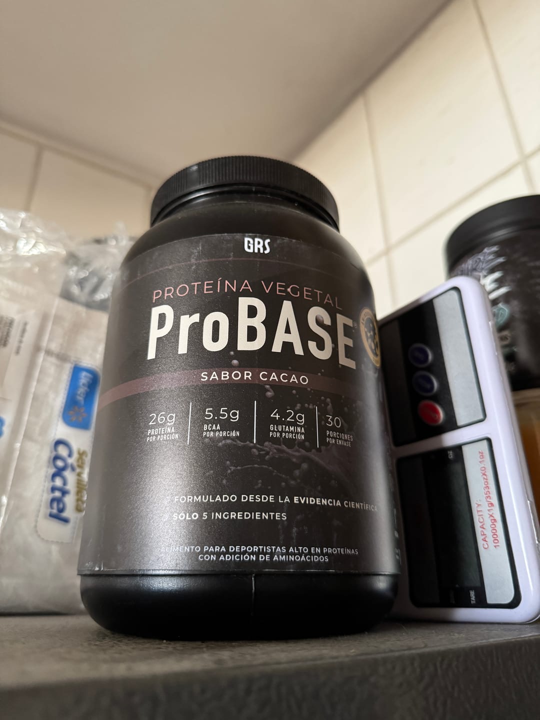 Customer photo review of Proteína ProBASE Cacao