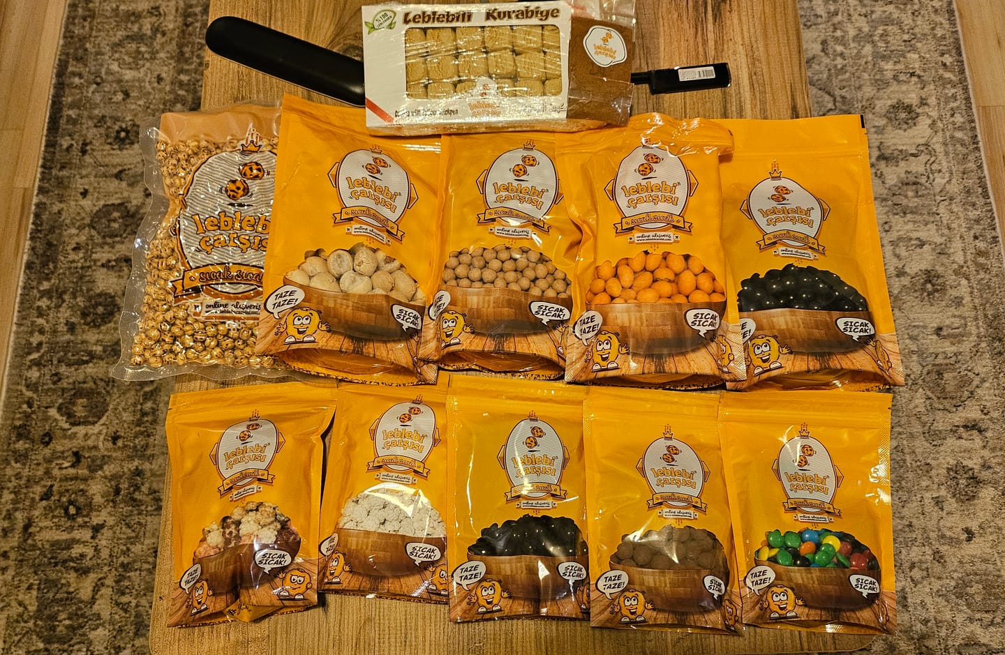 Customer photo review of Kavrulmuş Tuzsuz Duble Sarı Leblebi