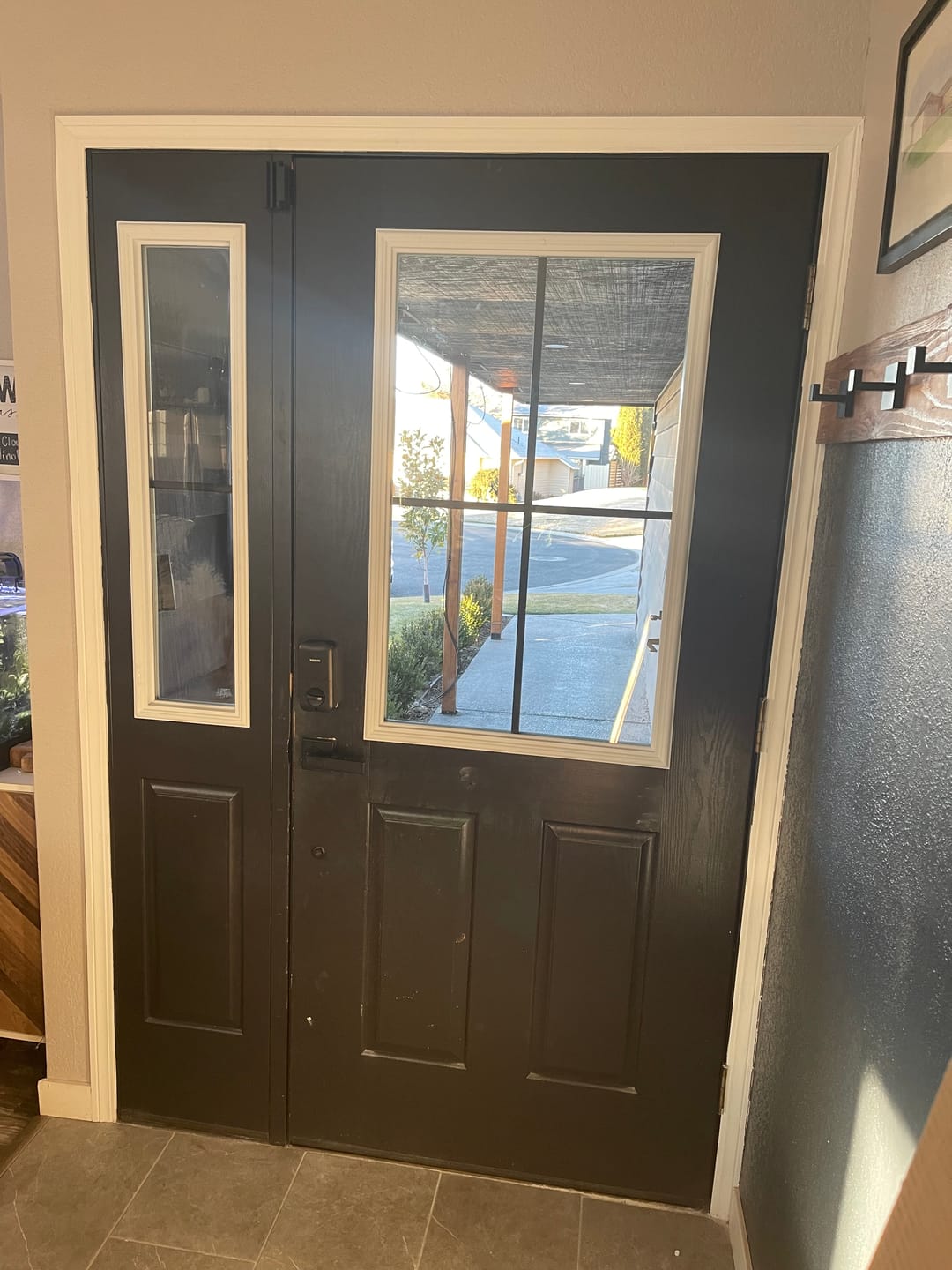 Customer photo review of Grills Between Glass 4 Lite Glass and Frame Kit (Half Lite)
