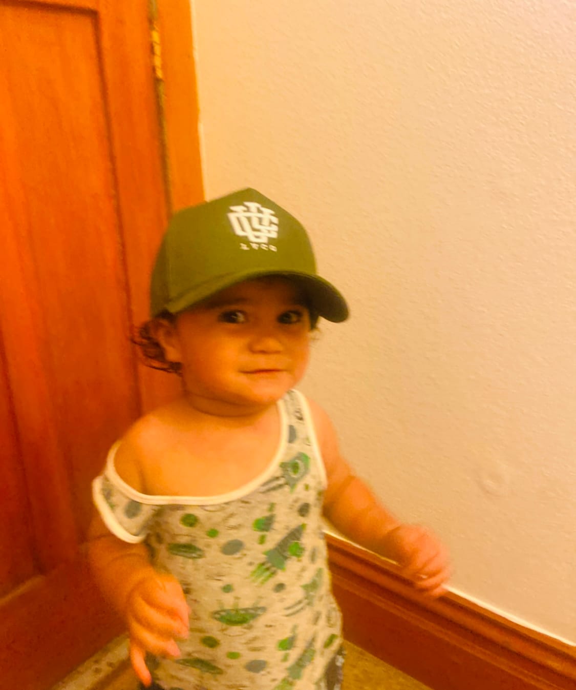 Customer photo review of LVCO "Khaki White" A-Frame Snapback