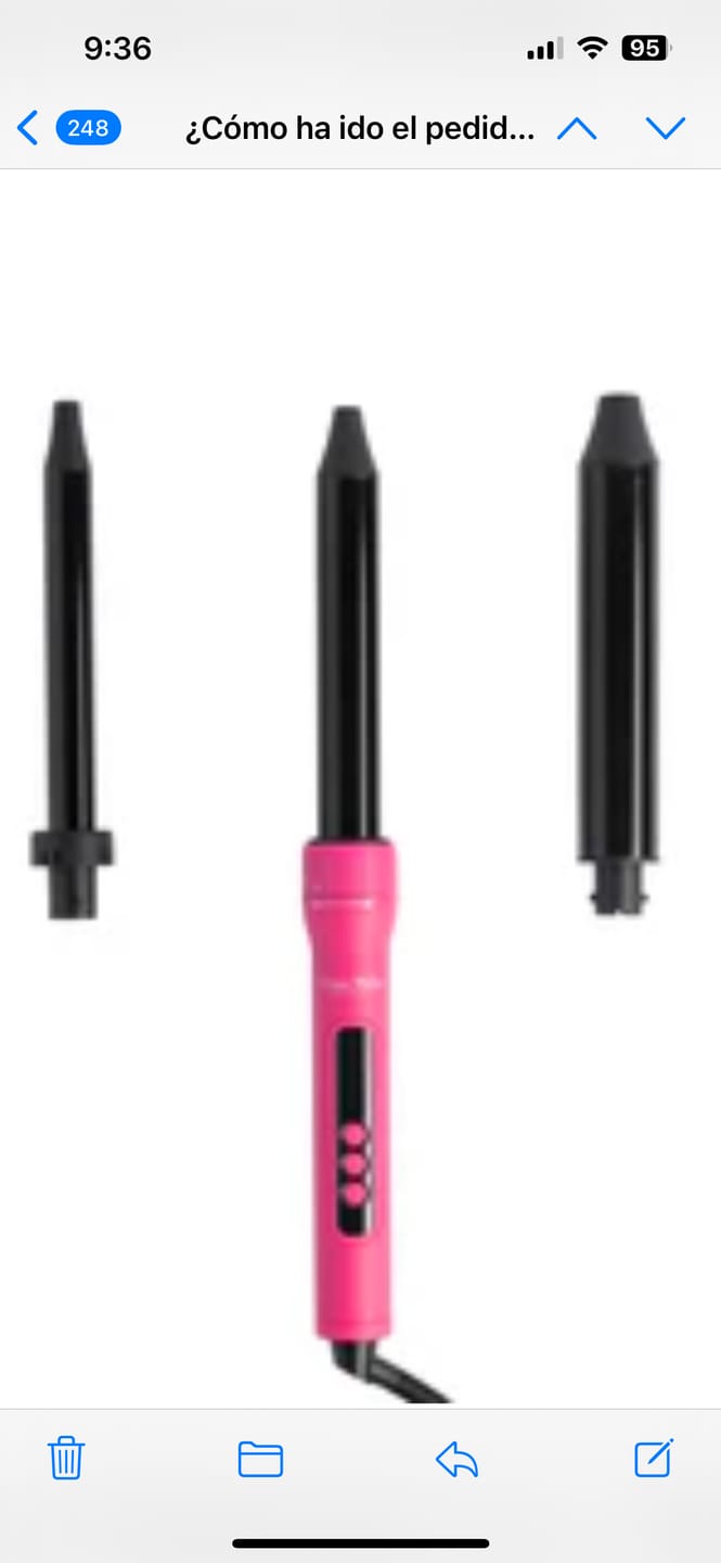 Customer photo review of Ferro Profesional 3 en 1 Diana Fletes