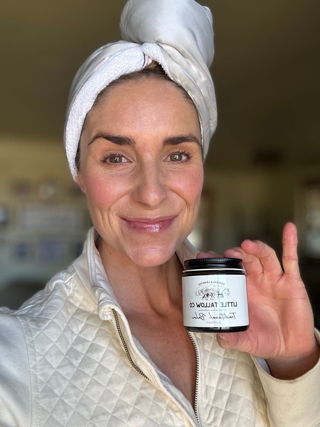 Customer photo review of Traditional Whipped Tallow Balm - 4oz Glass Jar