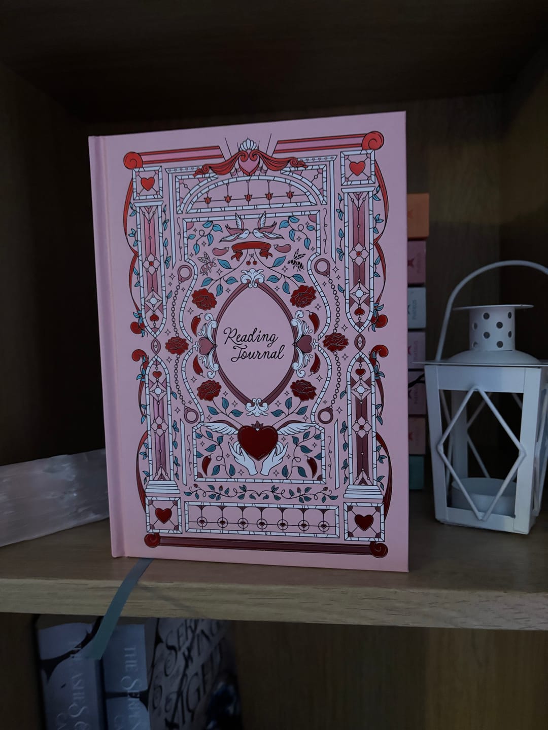 Customer photo review of Reading Journal - Sugar & Spice