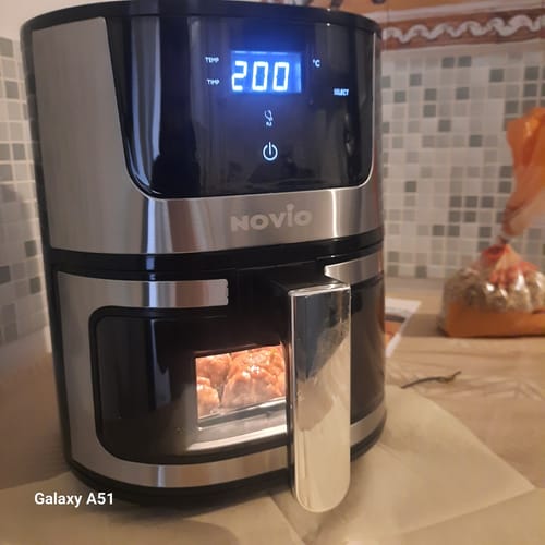 Customer photo review of Air Fryer Novio Grill & Fry