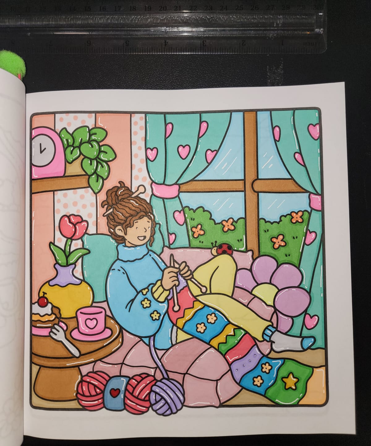 Customer photo review of Ohuhu Honolulu 6 Colors Dual Tips Alcohol Art Markers