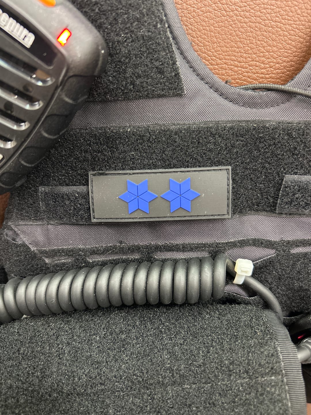 Customer photo review of Dienstgrad Rubber Patches Anwärter - A11