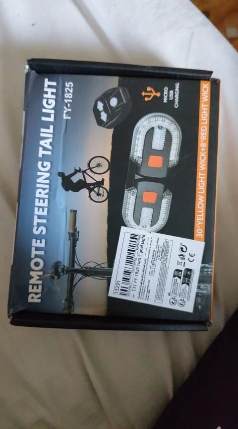 Customer photo review of Kit clignotant vélo Splity™