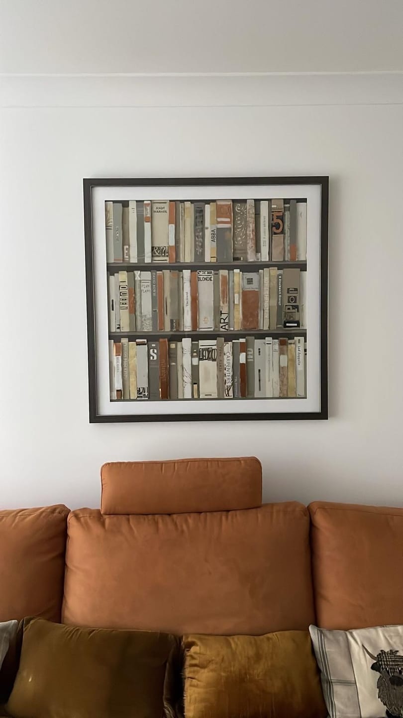 Customer photo review of The Library By Sabrina Roscino