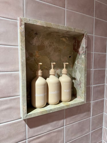 Customer photo review of Keep It Simple Shampoo + Conditioner Kit - Nude