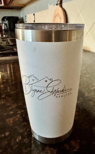 Customer photo review of (6 Pieces) Custom Laser Engraved - 20oz Tumblers