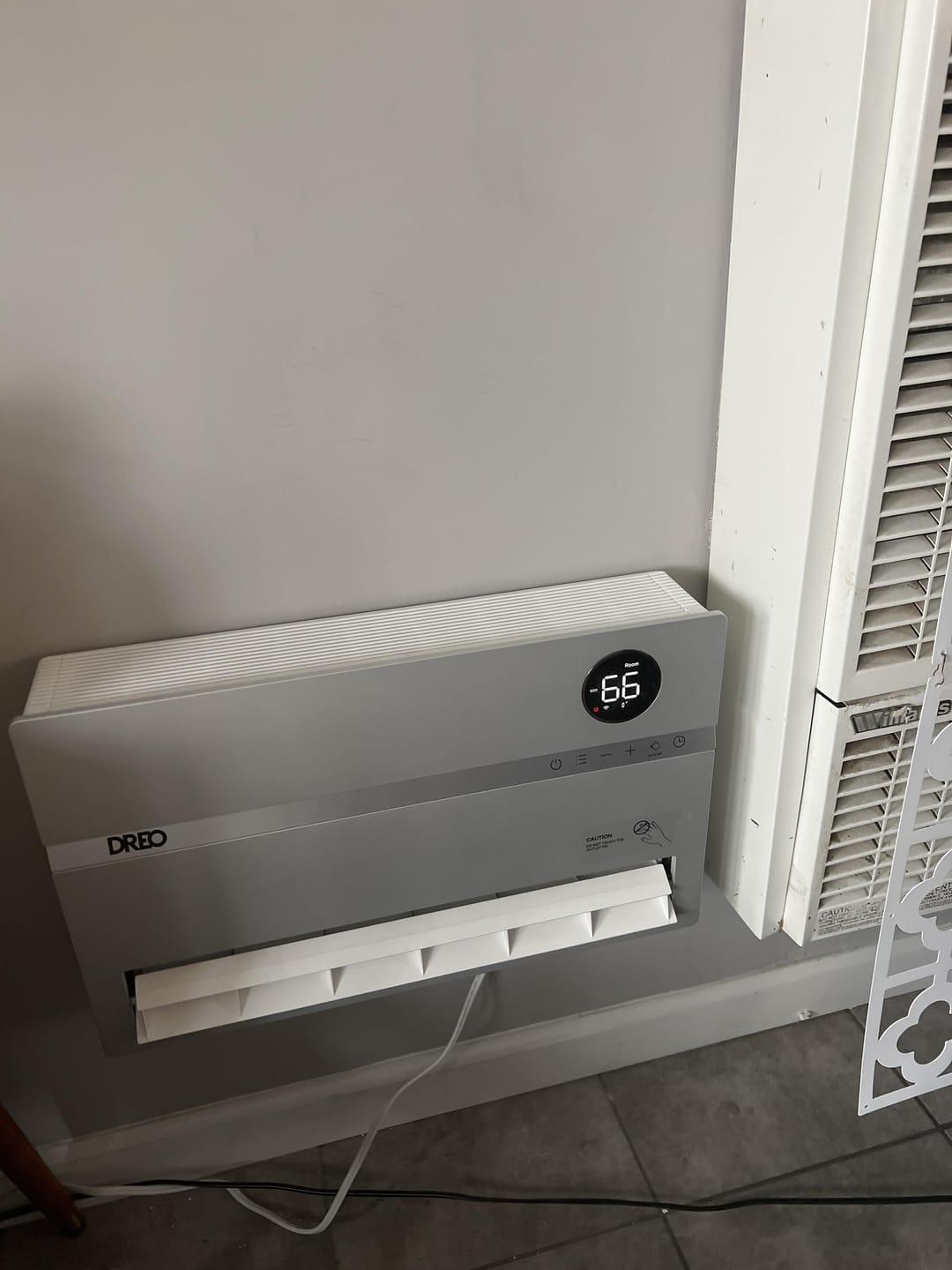 Customer photo review of Smart Wall-mounted Heater WH719S