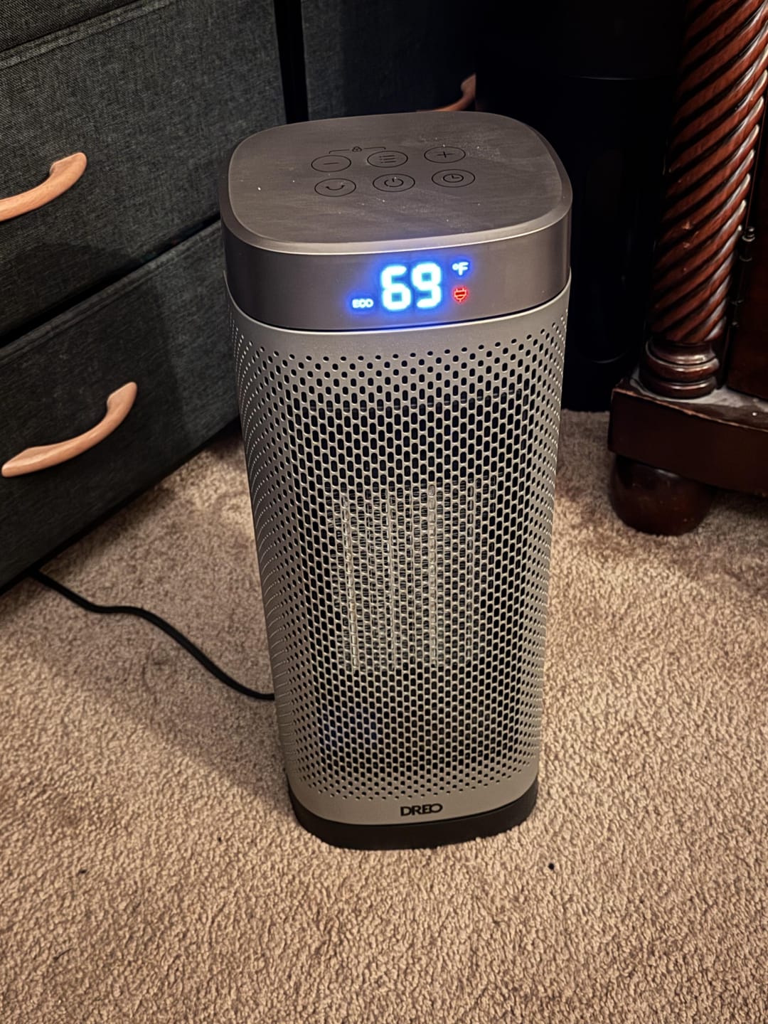 Customer photo review of Space Heater Solaris Slim H2 (new)