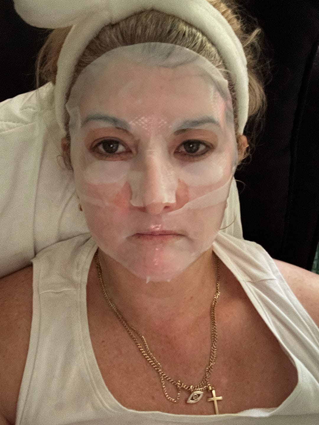Customer photo review of The Naked Skin Bio-Collagen Mask