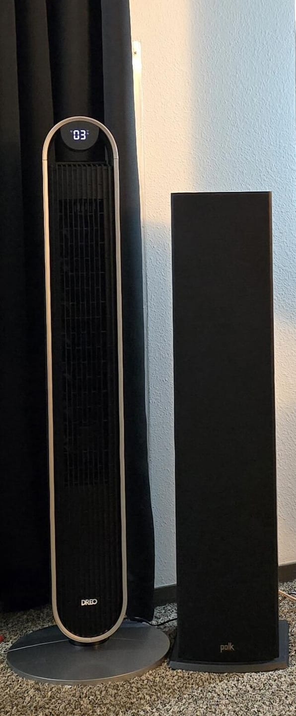 Customer photo review of Smart Tower Fan Pilot Max S 27ft/s