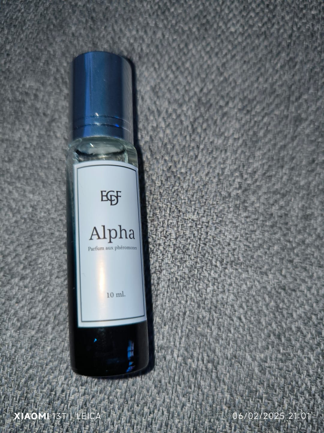 Customer photo review of Elixir aux phéromones Homme