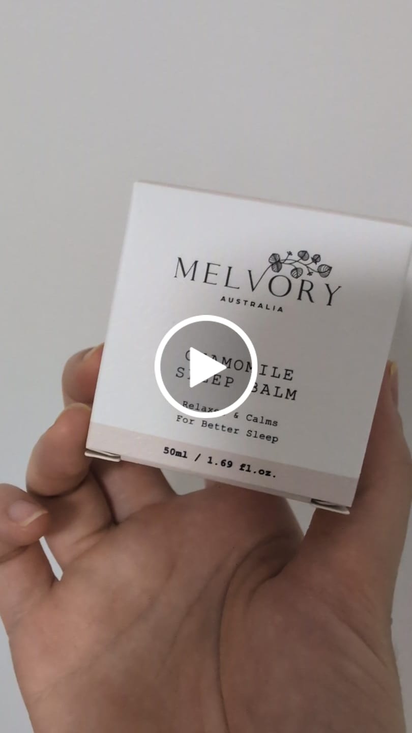 Customer video review of Chamomile Sleep Balm
