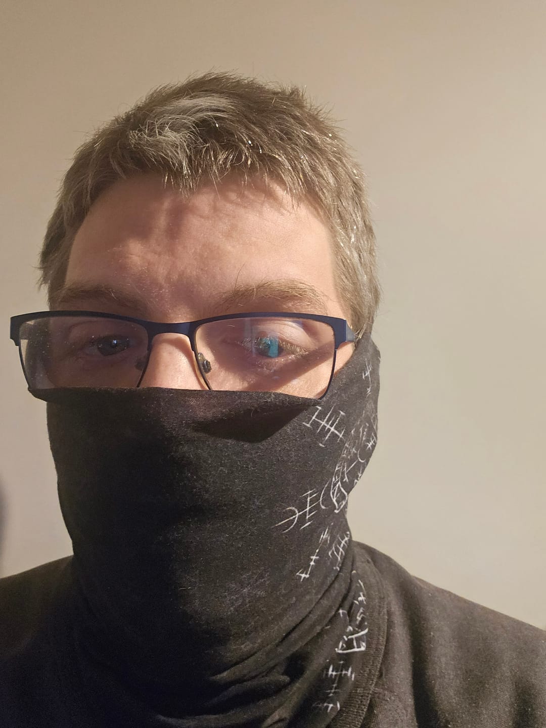 Customer photo review of Vikings Bandanas