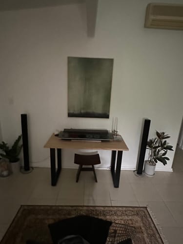 Customer photo review of Abstract Painting Canvas #AP065