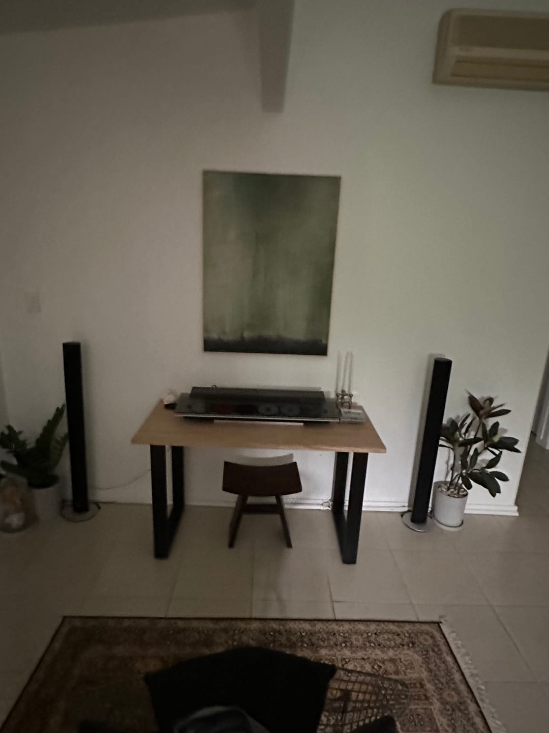 Customer photo review of Abstract Painting Canvas #AP065