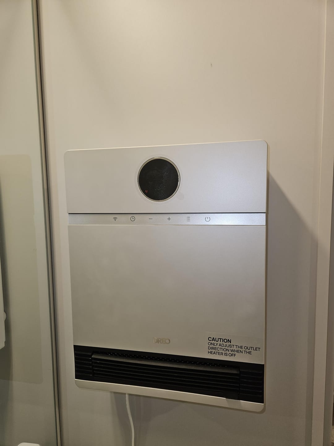 Customer photo review of Smart Wall-mounted Heater WH517S