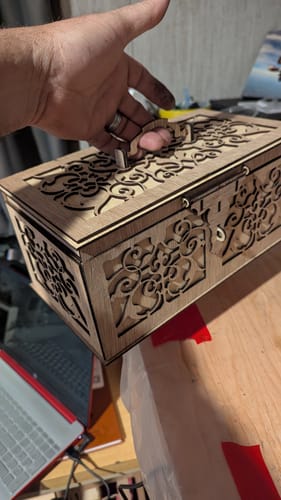 Customer photo review of AtomStack A70 Max Laser Cutter