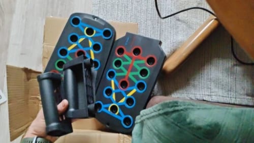 Customer photo review of Pushup Training Equipment