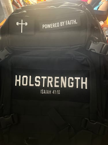 Customer photo review of HolStrength 45L Tactical Backpack