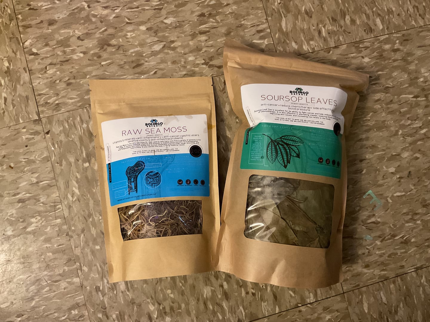 Customer photo review of RAW SEA MOSS