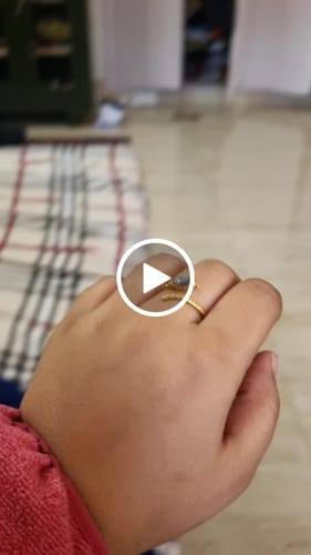Customer video review of snake ring- Labradorite