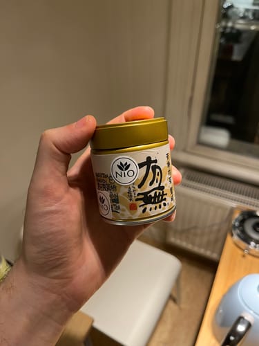 Customer photo review of Washimine Ceremonial Matcha Tea