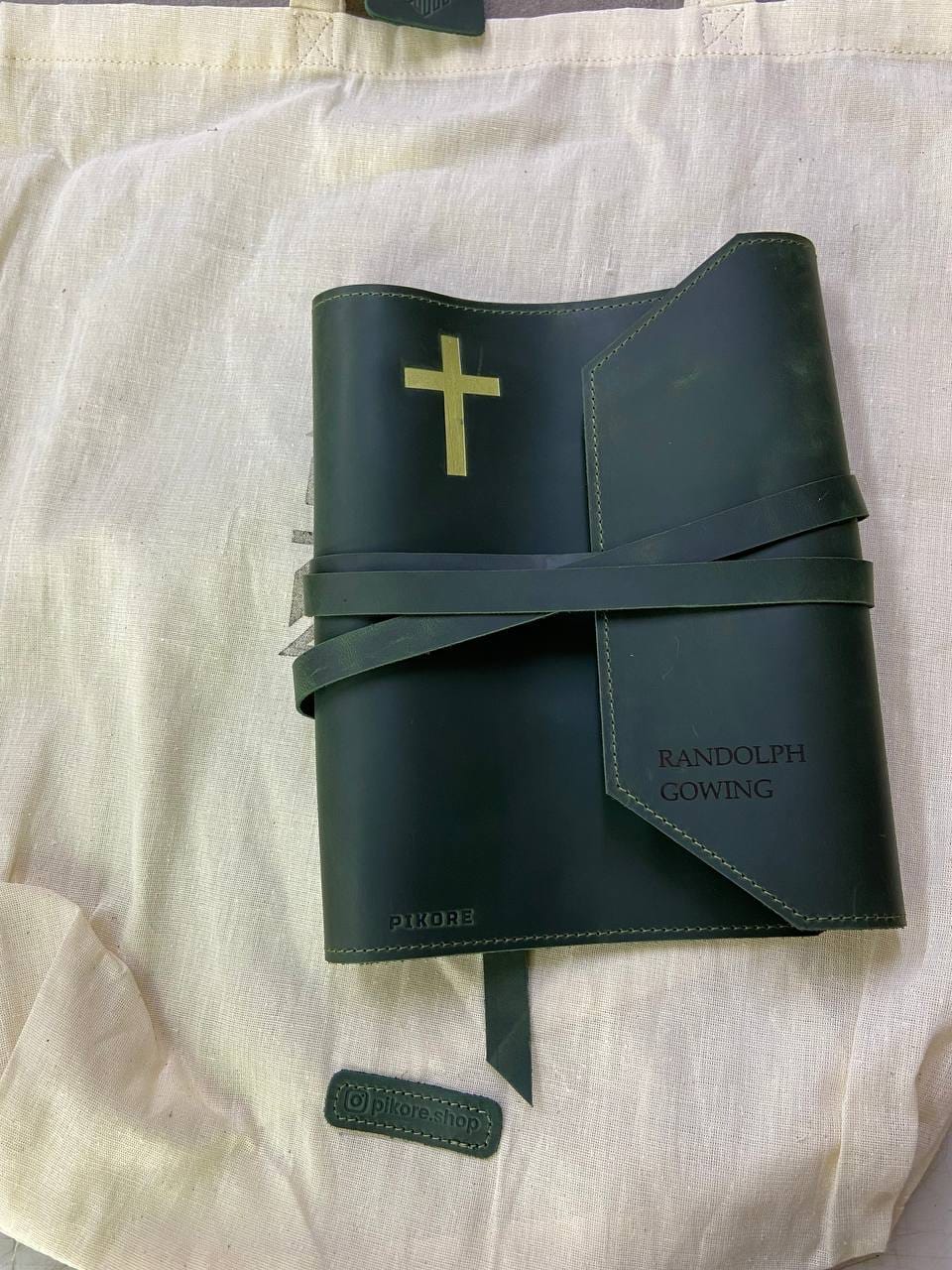 Customer photo review of Bible Cover