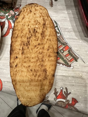 Customer photo review of Handmade Cypriot Pita Bread – Vegan-Friendly, Soft & Fillable (6 pcs)