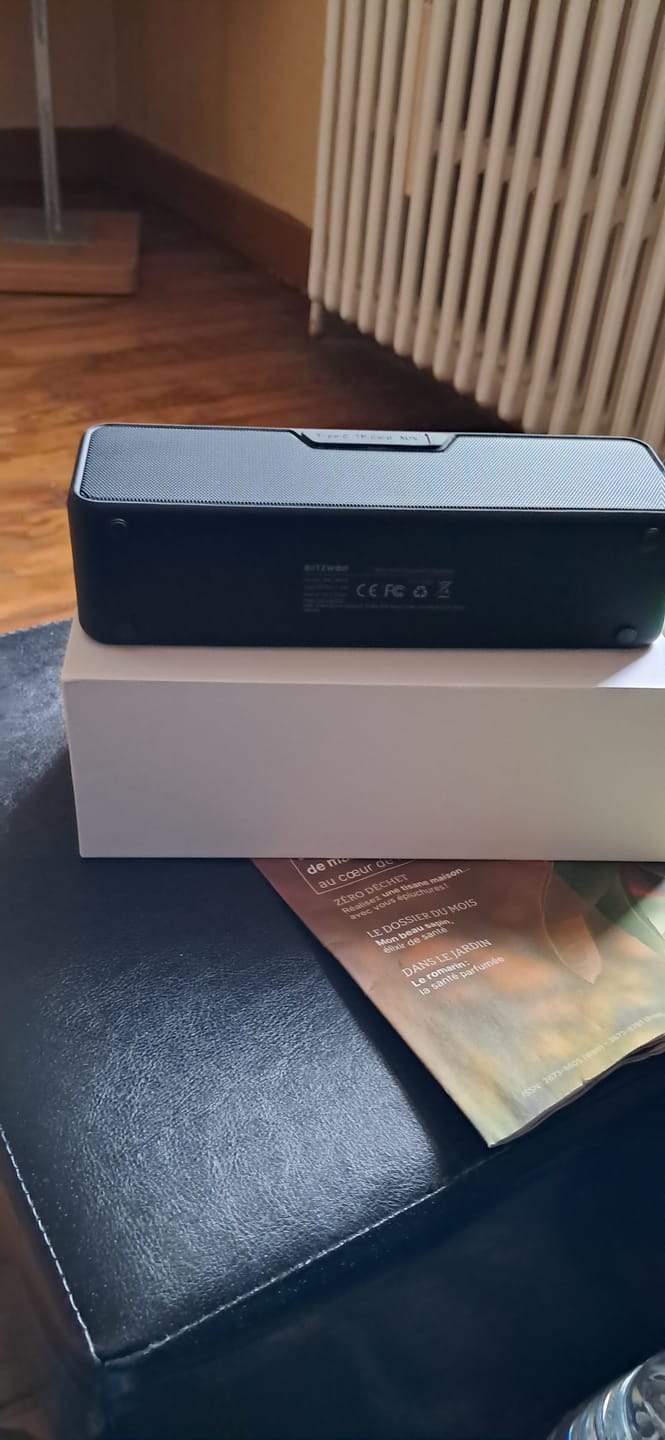 Customer photo review of BlitzWolf® W Series Wireless Bluetooth Speaker - 30W Speaker with Large Battery for Extended Outdoor & Waterproof Use