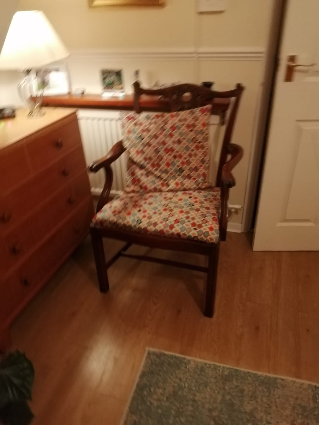 Customer photo review of Multicolour Abstract Tiles Tapestry Fabric