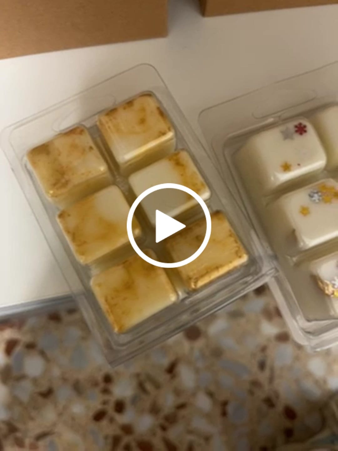 Customer video review of Blister para Wax-melts