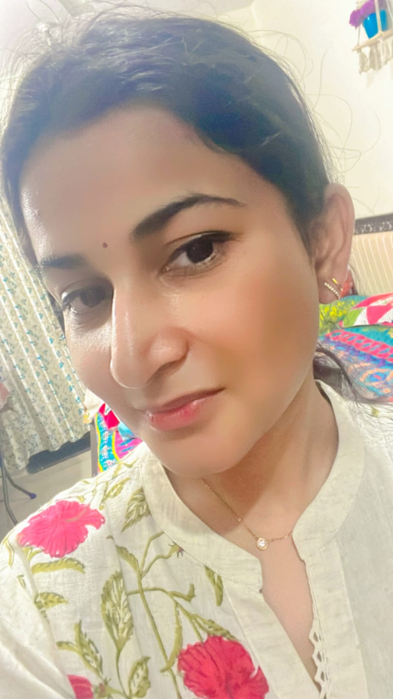Customer photo review of Crystal Curve Earrings