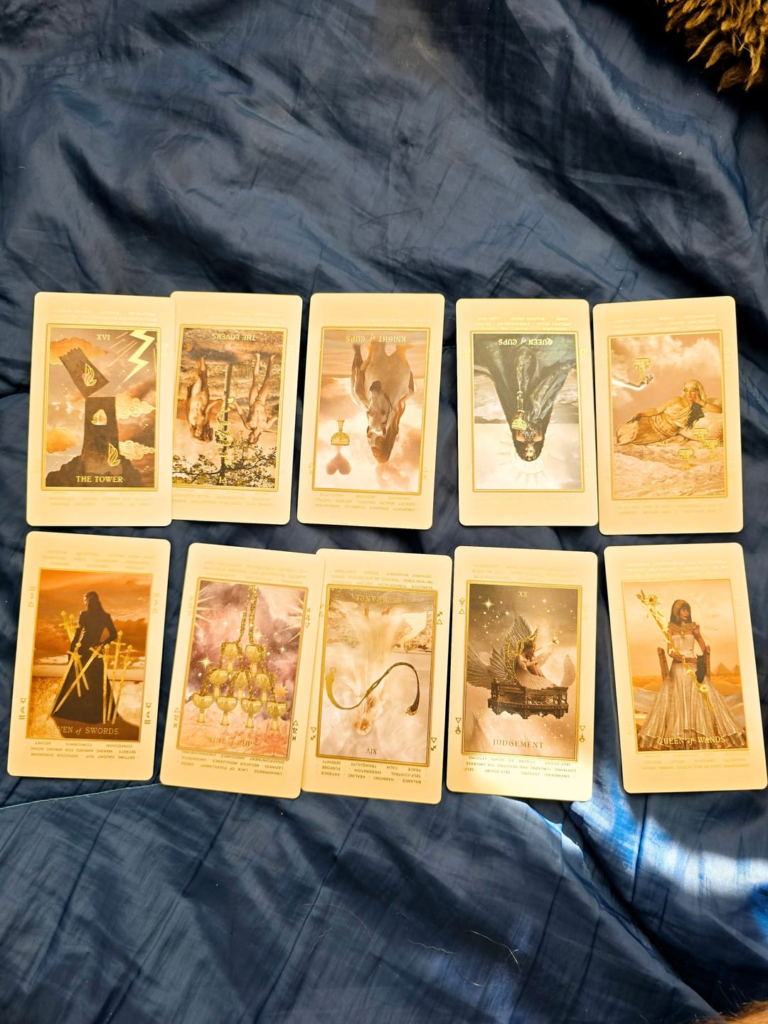 Customer photo review of Lucid Dreams Beginners Tarot • With Keywords™ {EDITION 4}