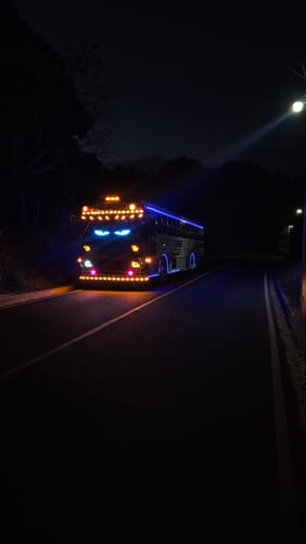 Customer photo review of LED Windshield Eyes For Car And Truck