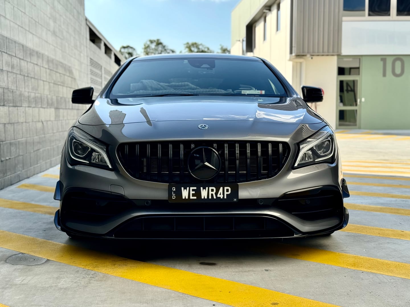 Customer photo review of Grille For MERCEDES BENZ【C117 X117 CLA45 AMG CLA180/200/250】16-19【GT BK】