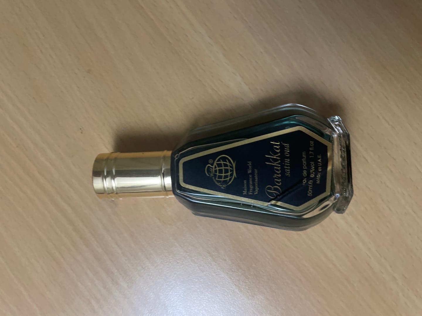 Customer photo review of Barakkat satin Oud 50ml