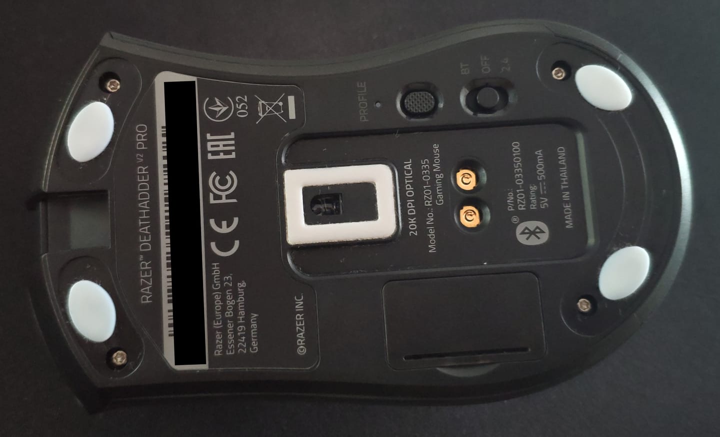 Customer photo review of Universal Hoverpad V3 Mouse Skate