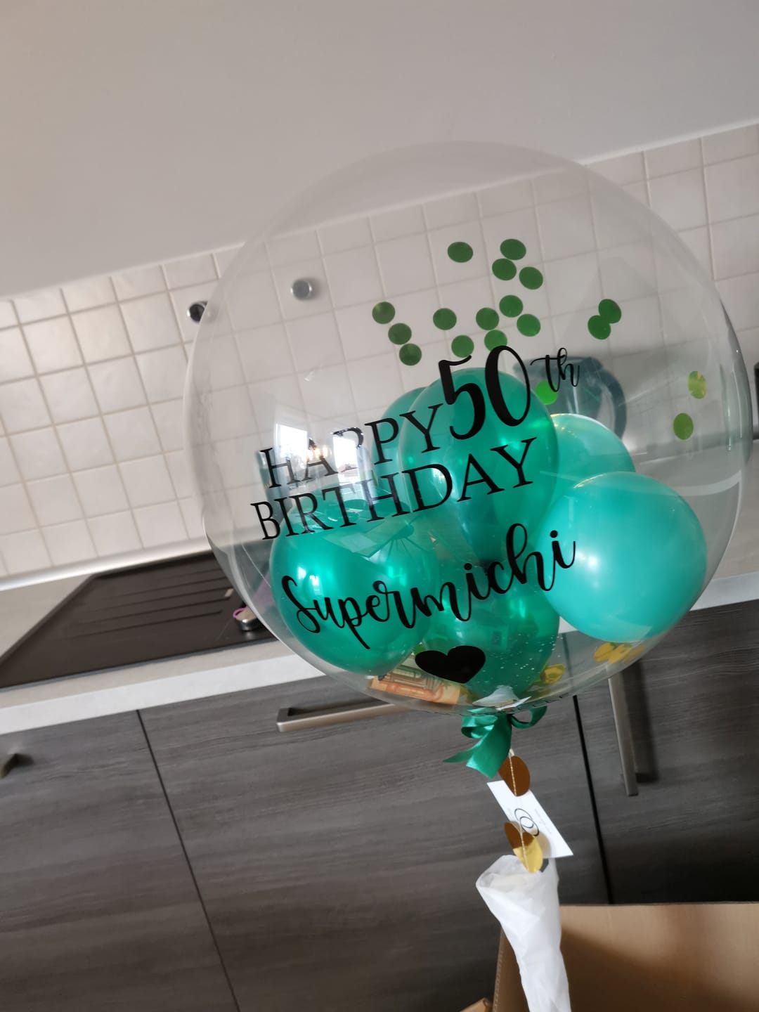 Customer photo review of Geldbefüllung