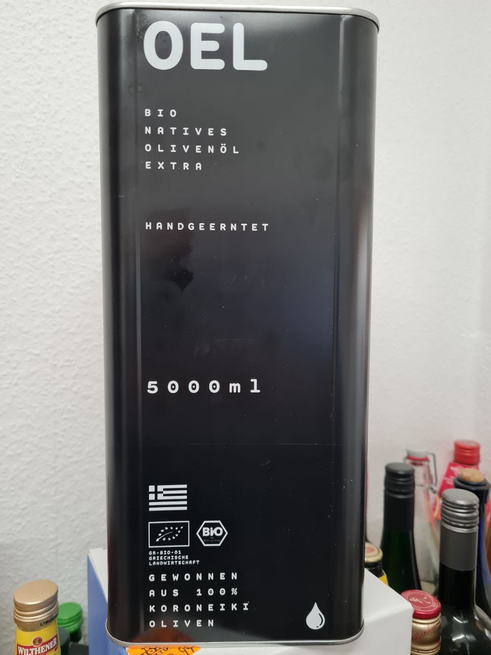 Customer photo review of OEL 5.000 ml  - Bio Natives Olivenöl Extra aus Griechenland
