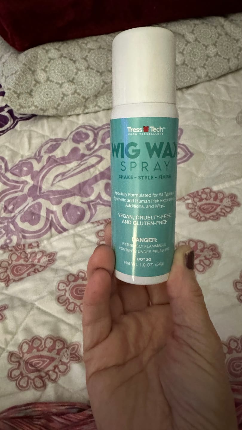 Customer photo review of WIG WAX