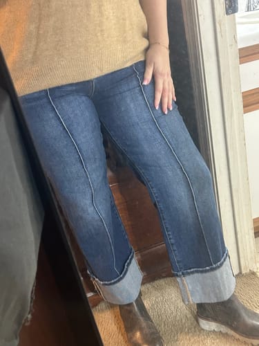 Customer photo review of Ellen Denim Jeans
