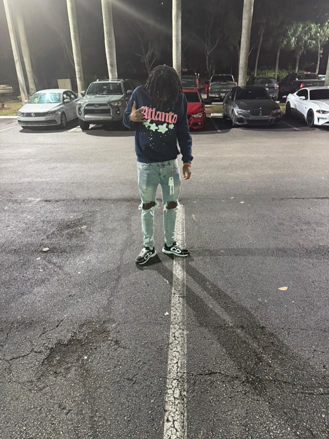 Customer photo review of Sp5der Atlanta Hoodie Navy