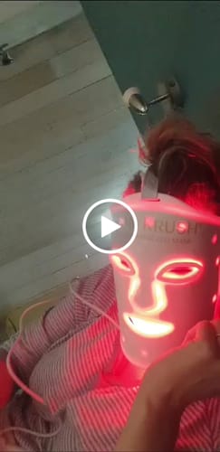 Customer video review of Rejuvenating LED Mask