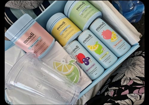 Customer photo review of Pre + Probiotic Soda