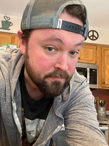 Customer photo review of Big Foam Trucker Hat