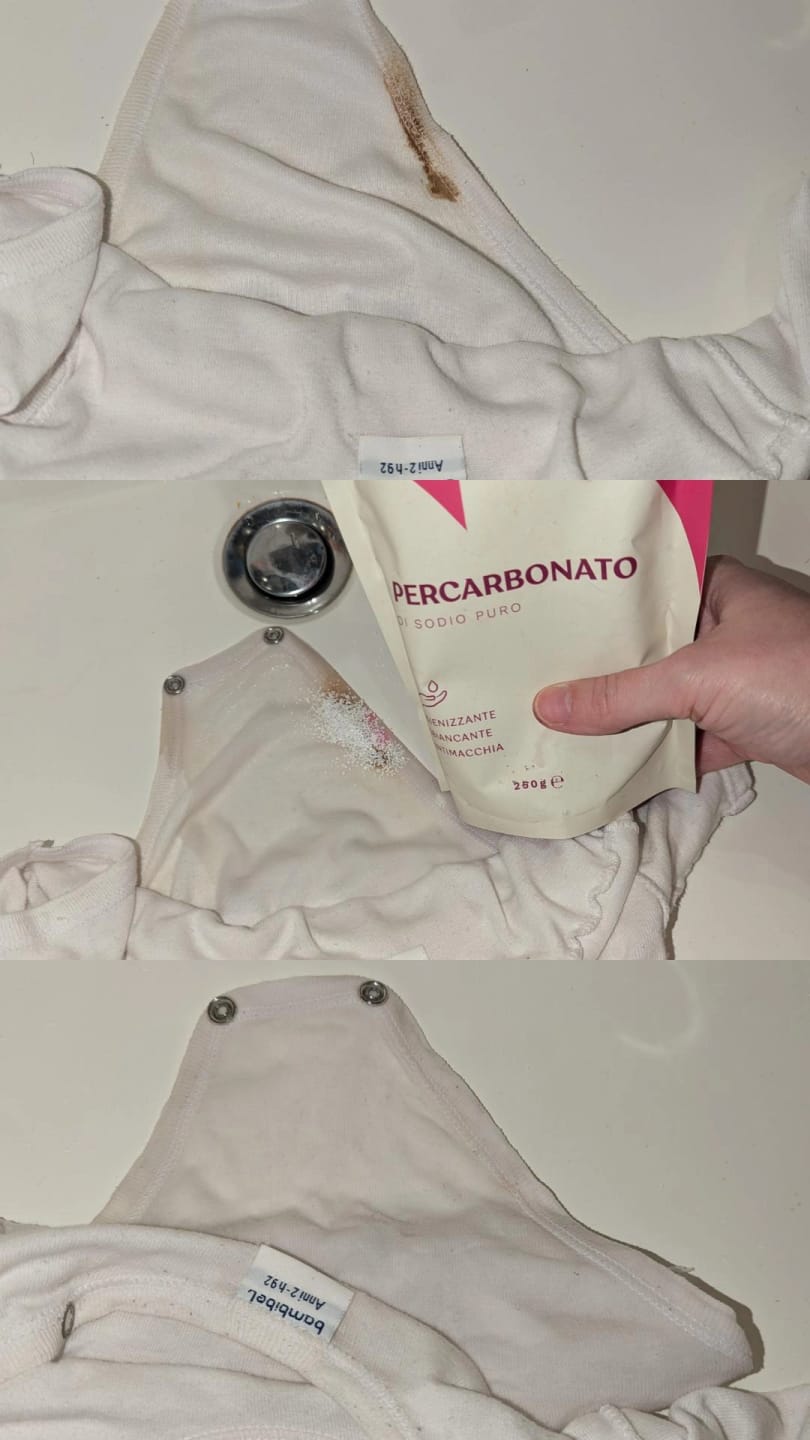 Customer photo review of Percarbonato di Sodio Puro OH